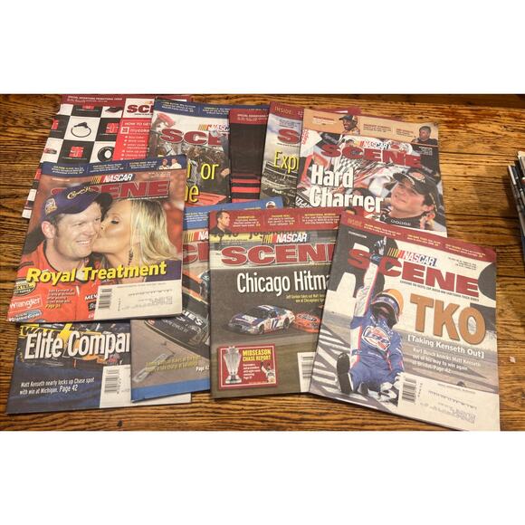 HUGE NASCAR SCENE Magazine Lot – 54+ Issues (2006–2009) Earnhardt - Picture 3 of 13
